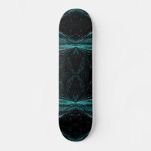 Abstrakt Astronomiskt spindelskatebockdäck Old School Skateboard Bräda 21,6 Cm