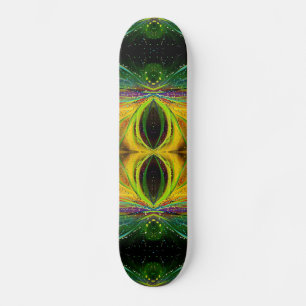 Abstrakt Astronomiskt spindelskatebockdäck Skateboard Bräda 19,5 Cm