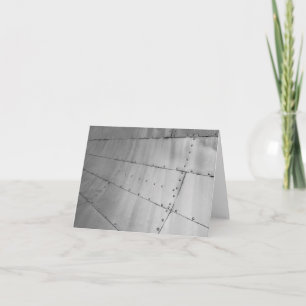 Abstrakt av aluminiumflygplan kort
