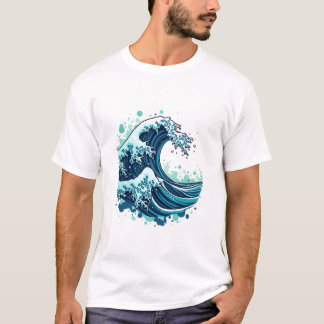 Abstrakt av återvunnen plast i skuggor o t shirt