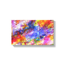 Abstrakt av blå Gult - röd Multifärgad