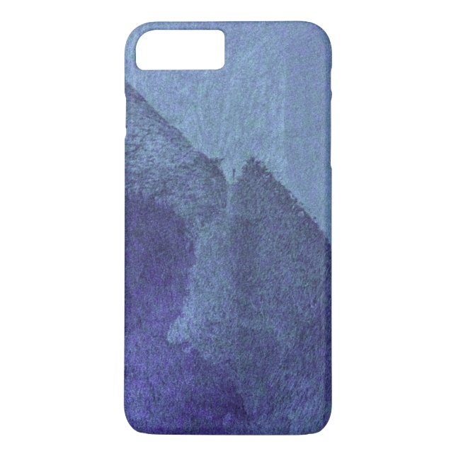 Abstrakt av blåhavskaraktär Case-Mate iPhone skal (Baksida)