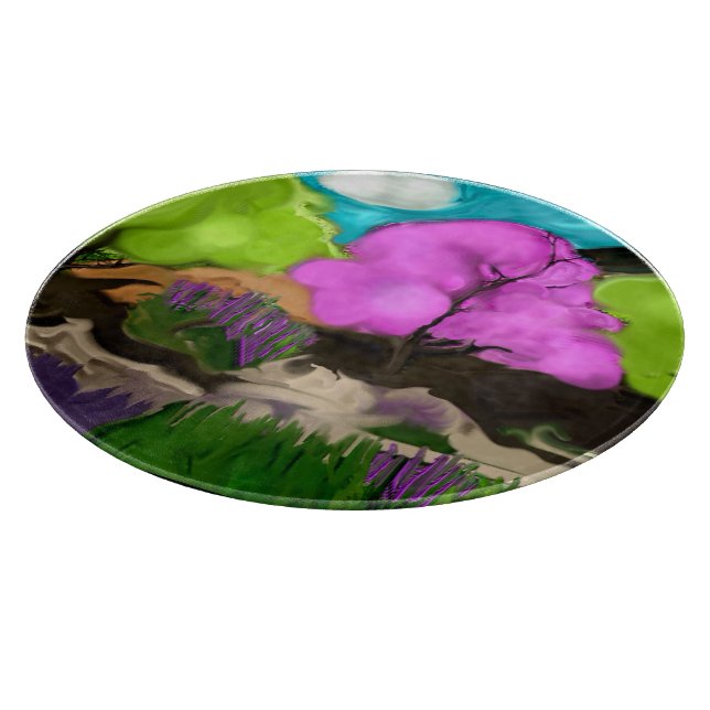 Abstrakt  av bomullsberget Träd (Hörn)