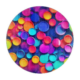 Abstrakt av branta cirklar