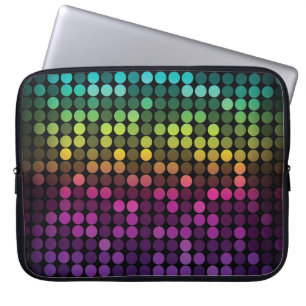 Abstrakt av Bright Multifärgad Vintage Art Laptop Fodral