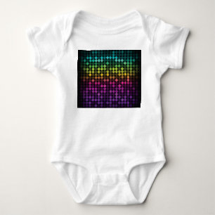Abstrakt av Bright Multifärgad Vintage Art T Shirt
