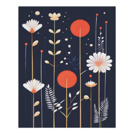 Abstrakt av BrightStor-Blommigt Perfect Poster