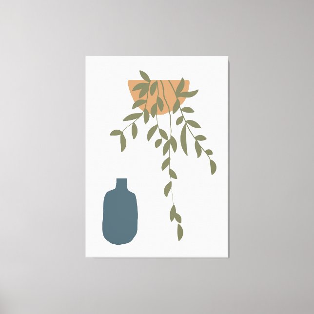 abstrakt av contemporary canvastryck (Framsida)