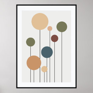 abstrakt av contemporary poster