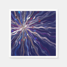 Abstrakt av färgad rektangulär menyfliksbild pappersservett