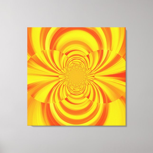 ABSTRAKT av FÄRGFÄRGSMÄRTA Canvastryck (Framsida)