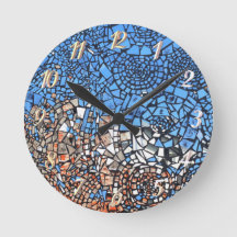 Abstrakt av fastfärgat glas