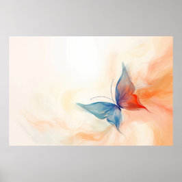 Abstrakt av fjäril poster