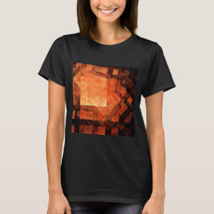 Abstrakt av fönsterljus t-shirt
