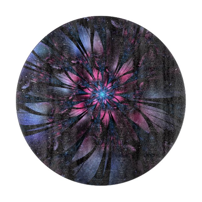 Abstrakt av fraktalblommans utformning. (Framsidan)