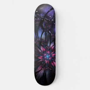 Abstrakt av fraktalblommans utformning. mini skateboard bräda 18,5 cm