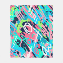 Abstrakt av funky fleecefilt