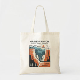 Abstrakt av Grand Canyon nationalpark Tygkasse