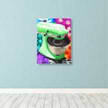 Abstrakt av Grönt av konsthälsning för Funky med b