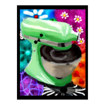 Abstrakt av Grönt av konsthälsning för Funky med b