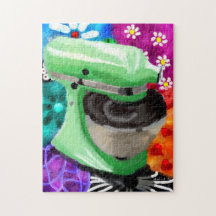 Abstrakt av Grönt av konsthälsning för Funky med b