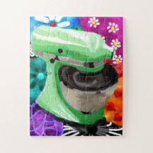 Abstrakt av Grönt av konsthälsning för Funky med b