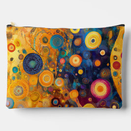 ABSTRAKT AV gult ORANGE BLUE LILA-