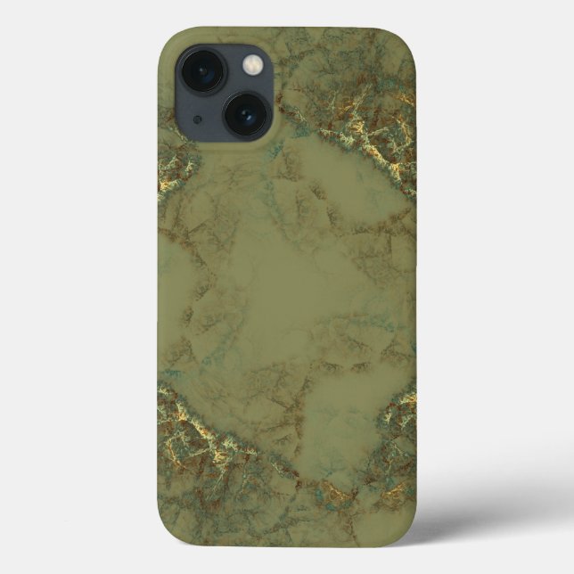 Abstrakt av gyllene oliver (Baksida)