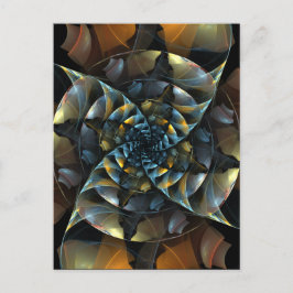 Abstrakt av konst-vykort vykort