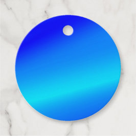 Abstrakt av kopparblått blandat vattenfärgspastel gåvor etiketter