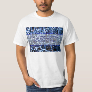 Abstrakt av Ljus i blått T Shirt