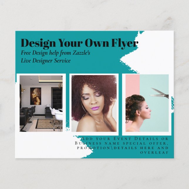 ABSTRAKT av Mall för gratisblad i BUDGETFÄRG Flygblad (Framsidan)