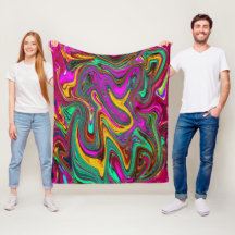 Abstrakt av marmorerad Shock rosa och marmorerad G