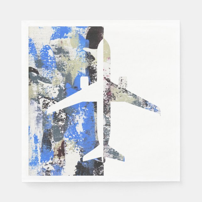 Abstrakt av Michael Moffa Pappersservett (Framsidan)