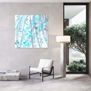 Abstrakt av modern Contemporary Canvastryck