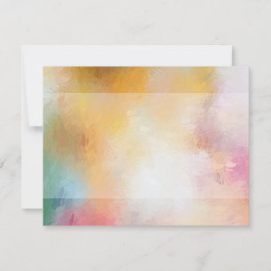 Abstrakt av modern Trendig Elegant Art Färgblankt Anteckningskort