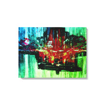 Abstrakt av modern, unik, rödsvart Grönt