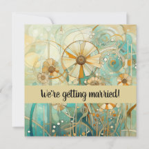 Abstrakt av persiko- och beige-Blommigt