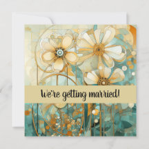 Abstrakt av persiko- och beige-Blommigt