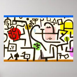 Abstrakt av rikens port poster