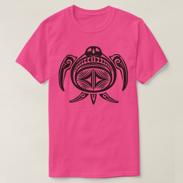 abstrakt av sköldpaddstatuering Triblend T Shirt (Design framsida)