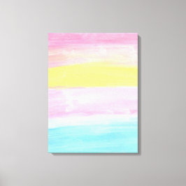 Abstrakt av solvågrät vågrät  canvastryck