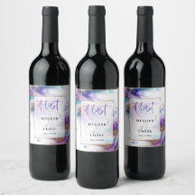 Abstrakt av strejkande Lila Flower
