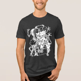 Abstrakt av Surreal Writhing Konstig Art Graphic T Shirt