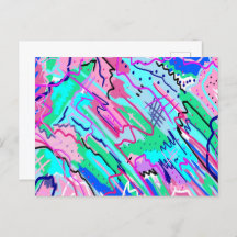 Abstrakt av vår landskap