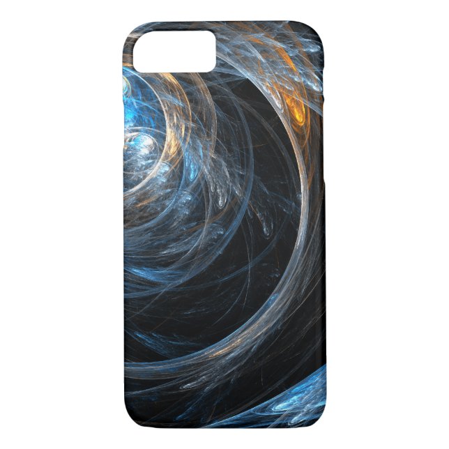 Abstrakt av värld runt Case-Mate iPhone skal (Baksida)