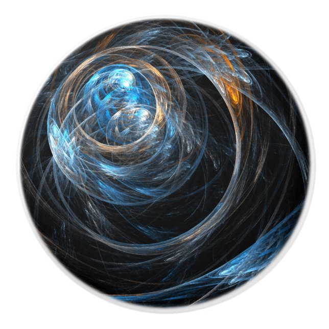 Abstrakt av värld runt knopp (Framsidan)