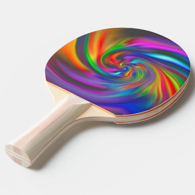 Abstrakt Background Spiral soft II Pingisracket (Frontvinkel)