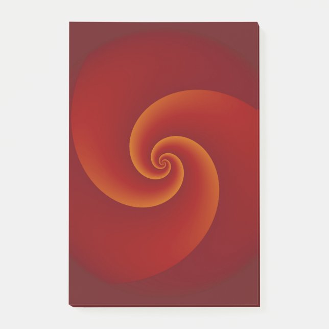 Abstrakt Background Spiral soft III Post-it Block (Framsida)