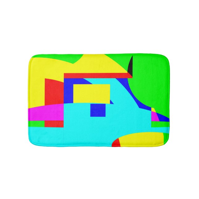 Abstrakt Badrumsmatta (Framsidan)